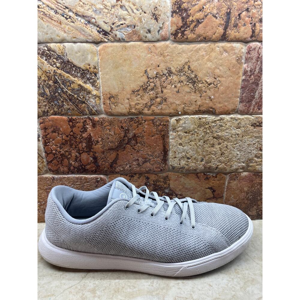Peter Millar Sneaker Size 12 Gray Knit Lace Up Comfort Shoes Mens Lightweight - Picture 11 of 13